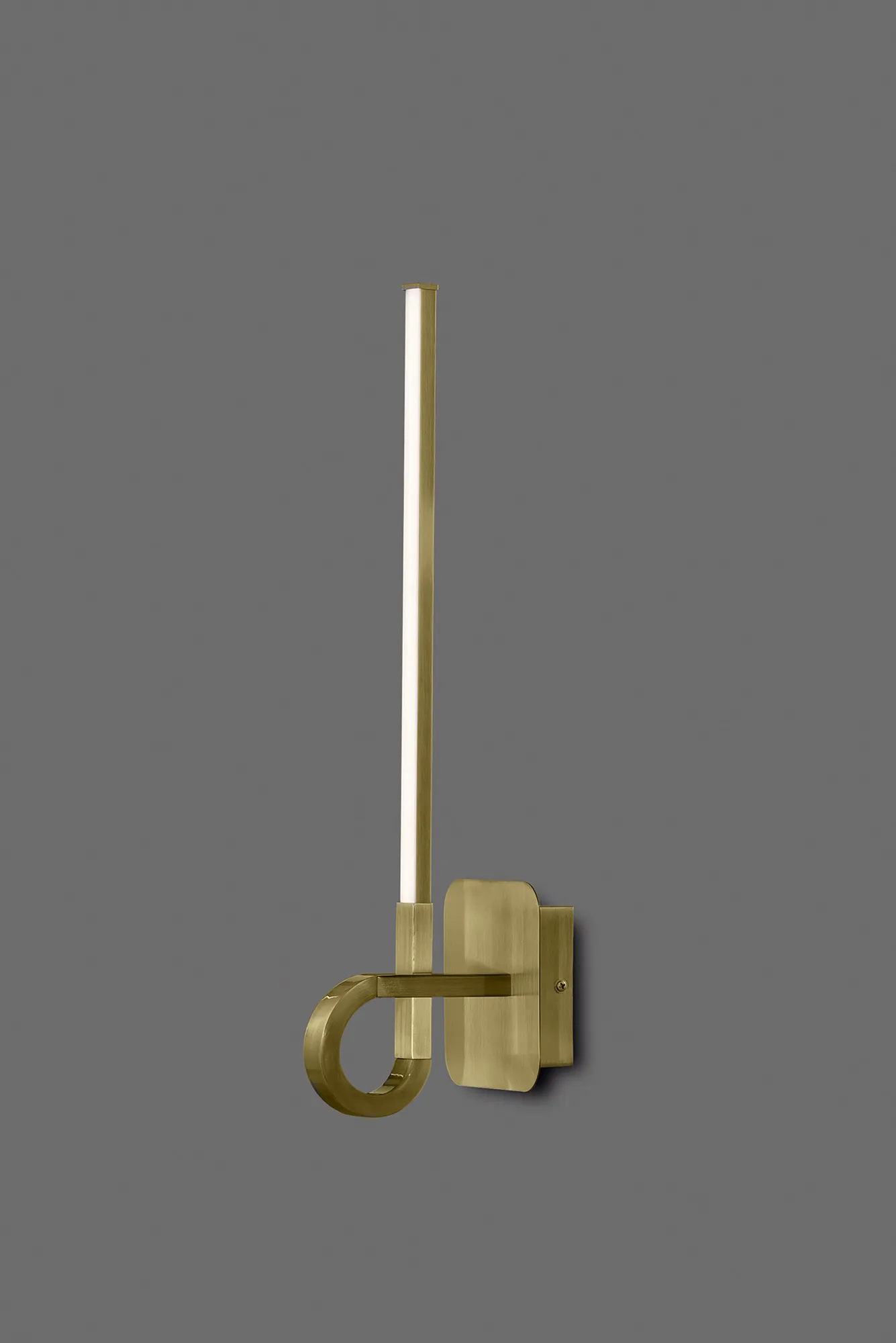 Cinto Antique Brass Wall Lights Mantra Armed Wall Lights